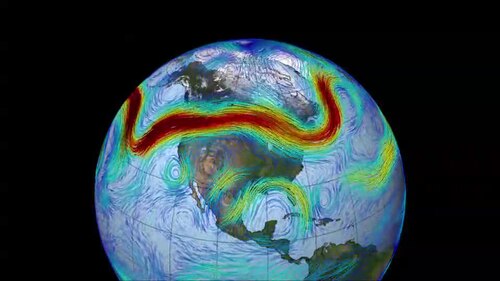 Polar jet stream